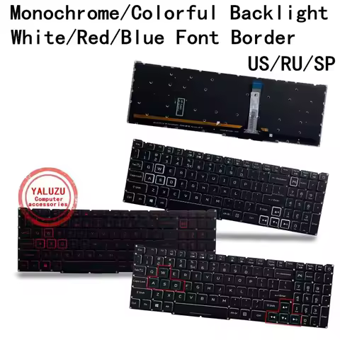 US/RU/SP Laptop Keyboard For ACER PH315-54 PH317-51 PH515-54 N20C2 N20C3 N22C1 PHN16-71 N22Q22