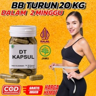 DT KAPSUL isi 60 kapsul obat pelangsing paling ampuh penurun berat badan pembakar lemak perut buncit