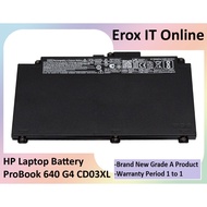 H CD03XL battery H ProBook 640 645 650 655 G4 HSTNN-IB813 CD03048XL 640 645 655 G5 650 G7 LAPTOP BAT