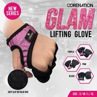 SIMZET_SHOP CoreNation Cross Weight Lifting Pro Gym Glove - - Pro Gym Glove Long Strap - Premium Gri