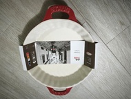 Staub 28cm Ceramic Tart Dish Plat a Tart