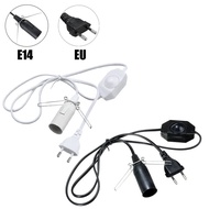 1.8Rice E14Lamp Base Power Cord EU Plug Screw Socket Extension Cord Dimmer Switch Himalayan Salt Lam