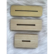 Wooden trophy base, reward trophy for students