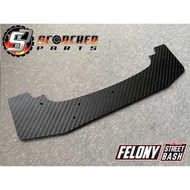 Scorched RC Carbon Fibre Front Splitter - Arrma Felony / Infraction / Limitless Bumper