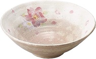 Japanese Pottery H16765300 Medium Bowl, Pink, 7.9 inches (20 cm)