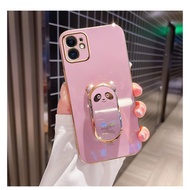 Casyva Case Handphone Motif Panda Untuk Tecno Infinix Pova 2 Hot 8 9