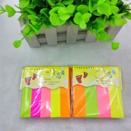 Fluorescent Notice Notes Sticky Notes Office Message Notes N Times Sticky Notes Note Pad 4 Colors 5 