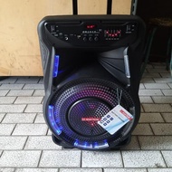 SPEAKER PORTABLE ASATRON HT-8873 TITANIUM 15 INCH