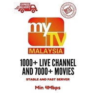 MYTV 6K/8K TV 1 DAY CODE ID