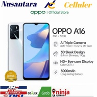 HP OPPO A16 RAM 3 GB ROM 32 GB - OPPO A16 3/32 GB GARANSI RESMI OPPO