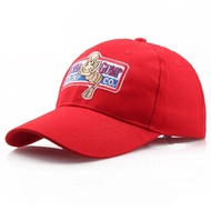 MASEN งานปัก หมวก Forrest Gump ปรับได้ปรับได้ หมวก Snapback หมวกกุ้ง Bubba Gump กีฬานอกสถานที่ กันแด