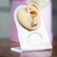 Stainless Steel Earrings Yakult