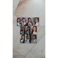 IVE WonYoung Kirsh Hapa Kristin single album unofficial photocard
