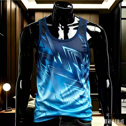 Funny 3D Colorful Print Men Vest Fashion High Quality Sports Tank Top Summer Casual O-neck Sleeveles