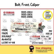 90105-10831 Y15ZR / Y16ZR / LC135 / SRL115i / AVANTIZ SOLARIZ Bolt Front Brake Caliper / Screw Skru 