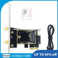 NGFF M.2 to PCIE Network Card Adapter Card Supports NGFF M.2 Wireless Network Card