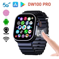 DW100 PRO SmartWatch 4G/5G Android OS GPS 2.2inch AMOLED Smart Watch Download Apps Play Store TOUCH 