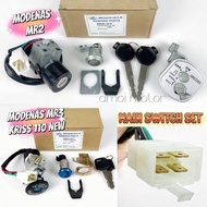 MODENAS MR2 MR3 KRISS 110 NEW MAIN SWITCH SET SUIS KUNCI KEY