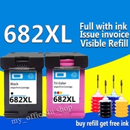 hp 682 ink hp 682xl black hp682xl refillable ink cartridge Compatible for 2336 2775 2776 2777 2778 2