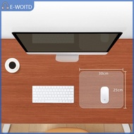 MIZ แผ่นรองเมาส์ออปติคอลสำหรับเล่นเกมกระจกโปร่งใสอุปกรณ์เสริมสำหรับนักเล่นเกม E-Sport FPS แผ่นรองเมา