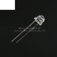 Ready Stock no Need To Wait- [no] -5MM/F5 Straw Hat LED White Hair Light Diode 4.8MM Lamp Beads Shor