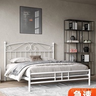 Iron Bed Modern Simple Light Luxury Thickened Iron Art Bed Reinforced Internet Celebrity Double Iron