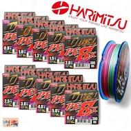 < HARiMitsu > Showdown- (5 Colors PE) 300M 8XPE Line 8 Strands High Tension Value & Smoothness Zhong