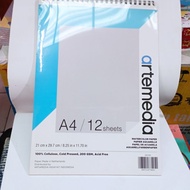 Artemedia WATERCOLOR PAPER A4 Contents 12 sheets 200 gsm/pcs