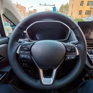 Car Steering Wheel Braid Cover Auto Interior Accessories For Honda Civic 10 2016-2019 CRV CR-V 2017-
