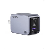 UGREEN Nexode Pro Charger 65W (2*USB-C + 1*USB-A) Type-C Ultra Compact [New Generation GaNInfinity™ 