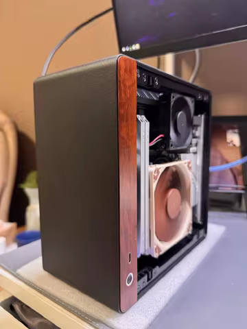 JONSBO N10 NV10 ITX MINI Chassis Full Aluminum Case 1U FLEX Power Supply Support Computer Case Can B