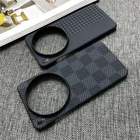 For VIVO X300 Ultra Pro X300S Case Fiber Textured Skin Feel Matte Square Anti-slip PC Cover For VIVO