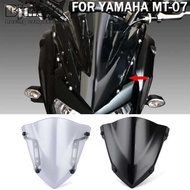 4 Motorcycle MT FZ 07 Windshield Windscreen Wind Deflectors For Yamaha Mt07 Fz07 Mt-07 Fz-07 2018