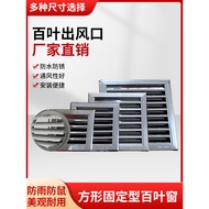 Exterior Wall Cover Blinds Air Outlet Exhaust Fan Windproof Cover Rainproof Cover Exhaust Fan Exhaus