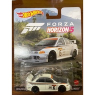 Hot Wheels Premium Forza Horizon 5 Mitsubishi Lancer Evolution VI White - Diecast Car