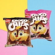 (RENCENG) Simba CHOCO CHIPS Makanan Sereal 12gr Isi 10Pcs