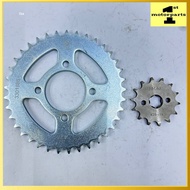 [100% ORI BENELLI] SM-SPORT 110E 110/E SPROCKET 14T 37T SPOKET DEPAN BELAKANG ORIGINAL