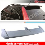 spoiler สปอยเลอร์ สปอยเลอร์หลัง Crv 2007 2008 2009 2010 2011 2012 G3 ทรง Modulo ไม่ทำสี ราคาพิเศษ!!!