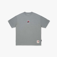 DR MISTER HDHF SKULLMARK BROAD TEE GREY