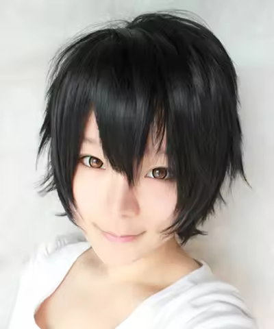 Kirigaya Kazuto Cosplay Wig Short Black Costume Sword Art Online Kirito Synthetic Hair Cos Wigs Peru