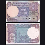 New Pinhole Indian Rupee 1 Banknote Foreign Coin 1991 P-78A