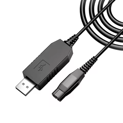 100CM 4.3V USB A00390 Charger Power Cord Adaptor For Philips Norelco OneBlade QP2520 QP2620/ Series 