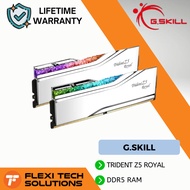Flexi Tech G.SKILL Trident Trident Z5 Royal DDR5-6800MHZ 32GB Intel XMP - Silver