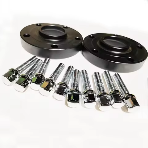 15MM 5x112 5X4.41'' I 5X4.41 inches 57.1mm Hub-Centric Aluminum Alloy Wheel Spacers with widen bolts