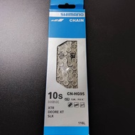 Original Shimano XTR/XT CN-HG95 HG95 10Speed Road MTB Bicycle Chain 116Link