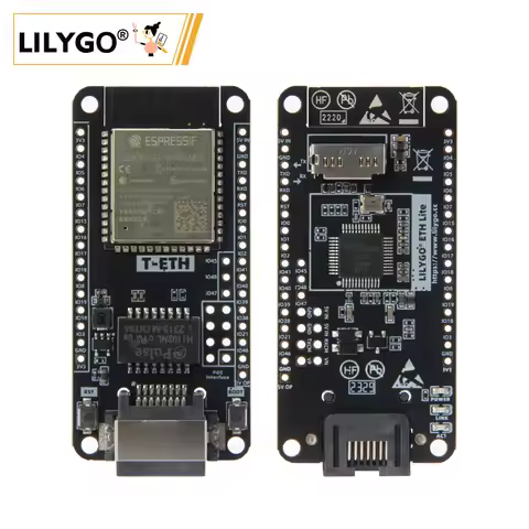 LILYGO® T-ETH-Lite Development Board ESP32 ESP32-S3 W5500 Ethernet Module ESP32-S3-WROOM Support TF 