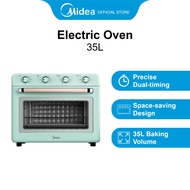 Midea MEO-35CQA-GN Light Green Electric Oven, 35L