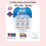 VỈ 6 hộp Chỉ nha khoa 40m ORAL-B GLIDE PRO-HEALTH DEEP CLEAN FLOSS - nhập Mỹ freeship