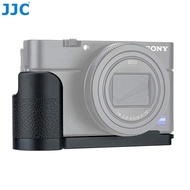 JJC HG-RX100VII Camera Hand Grip Aluminium Microfiber PU Leather L Bracket for Sony RX100VII RX100M7 DSC-RX100 VII RX100 Mark 7