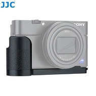 JJC HG-RX100VII Camera Hand Grip Aluminium Microfiber PU Leather L Bracket for Sony RX100VII RX100M7